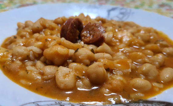 cocido de garbanzos en olla gm