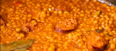 lentejas con chorizo en olla gm