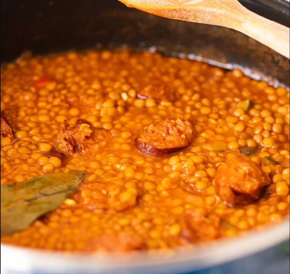 lentejas con chorizo en olla gm